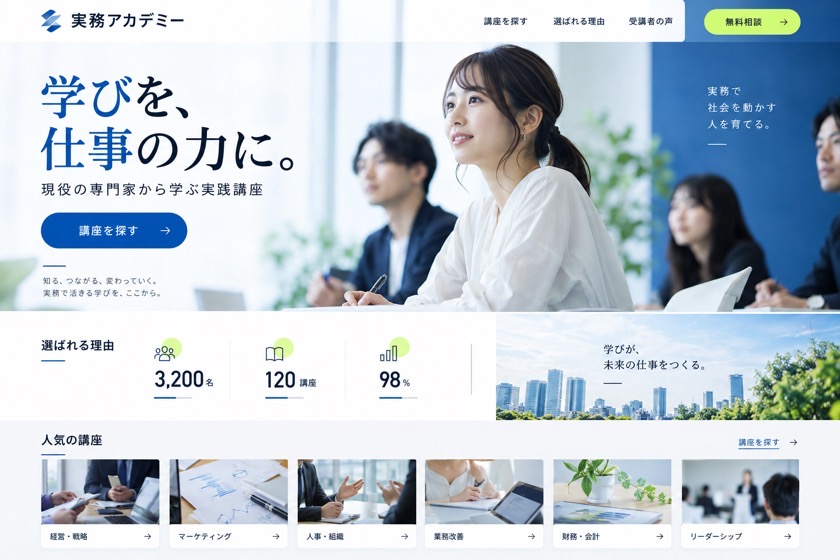 Webサイト制作の制作イメージ