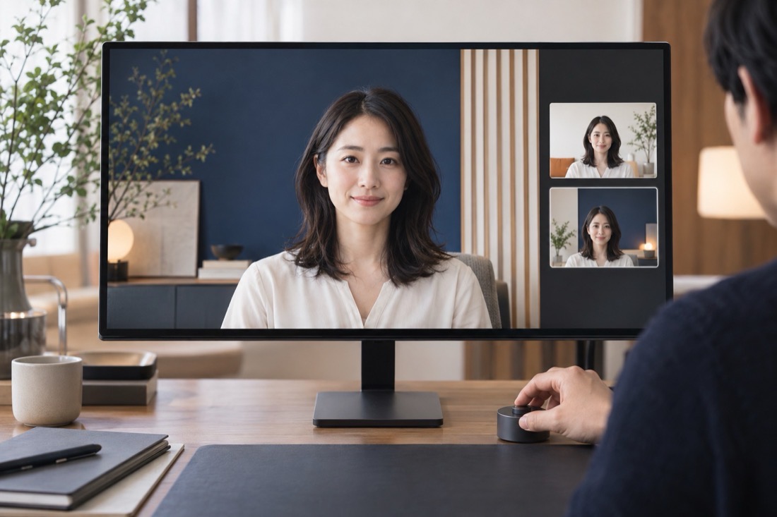 Zoom背景の「つくる」の場面の制作イメージ