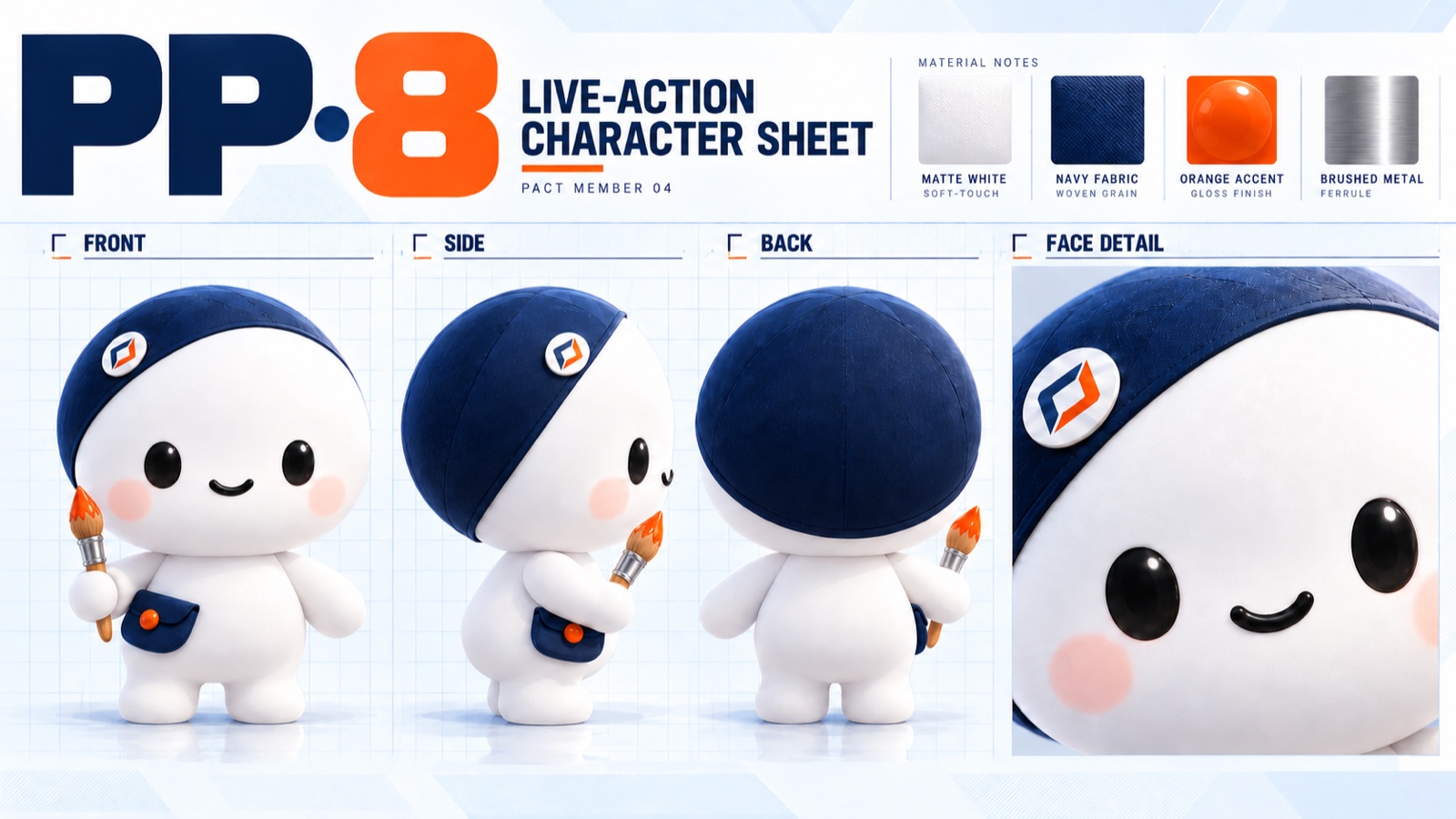 PP-8のキャラクターシート